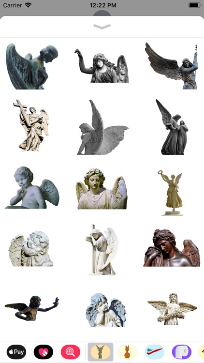 Angel Statue Stickers