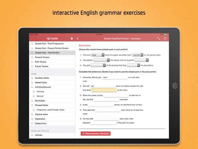 Lingolia English Grammar(圖3)-速報App