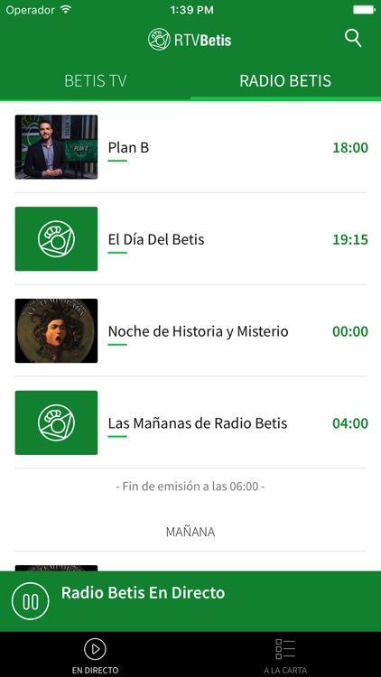 RTV Betis - App Oficial screenshot-3