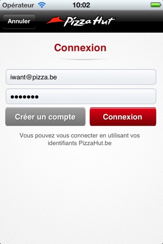 Pizza Hut Belgique screenshot 2