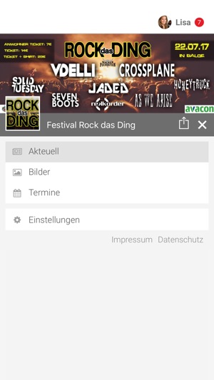 Festival Rock das Ding(圖2)-速報App