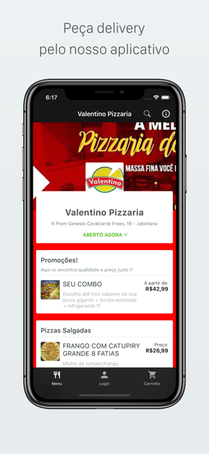 Valentino Pizzaria Delivery(圖1)-速報App