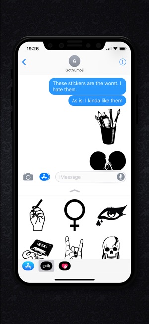 Goth Emoji(圖2)-速報App