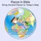 The PlacesInBible (referred as "The APP" herein) covers 955 of the places mentioned in the Bible, with the intention to provide convenient access to the location and background of ancient places from today’s map