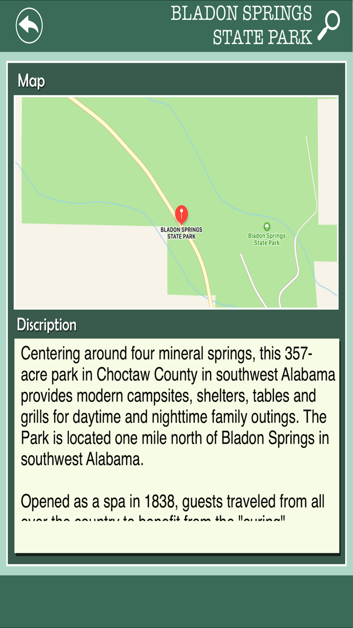 State Parks In Alabama