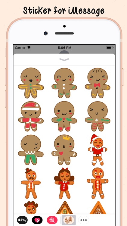 Gingerbread Adorable Stickers