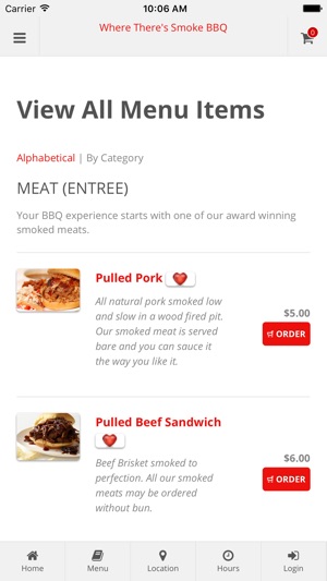 Where There's Smoke BBQ Online Ordering(圖2)-速報App