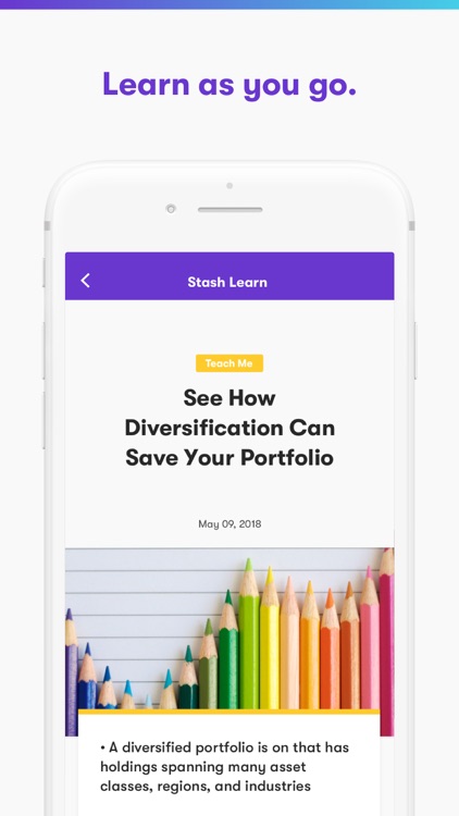 Stash: Invest. Learn. Save.