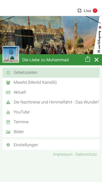 Die Liebe zu Muhammad