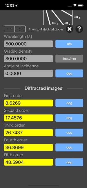 Diffraction Grating Calculator(圖2)-速報App