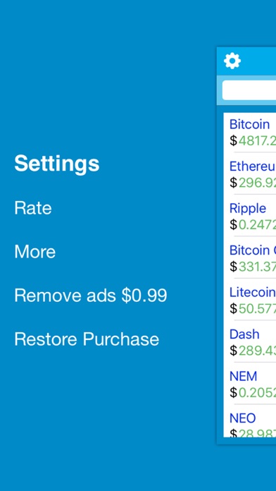Cryptocurrency Price Updates screenshot 3