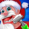 Santa Hair Shave Kids Games