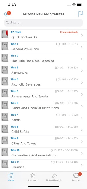 AZ Laws ARS (Arizona Titles)(圖1)-速報App