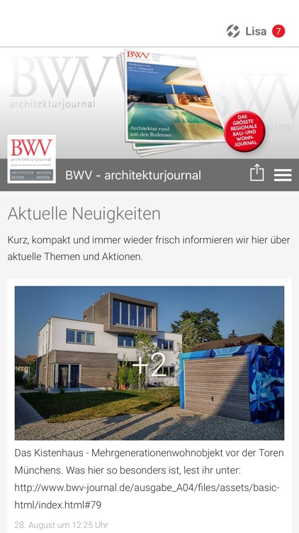 BWV - architekturjournal