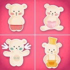 Teddy Bear Day Stickers