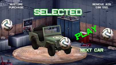 4x4 Military vehicles soccer screenshot 3