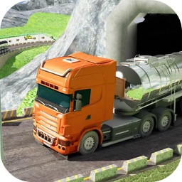 Uphill Oil Tanker Driving