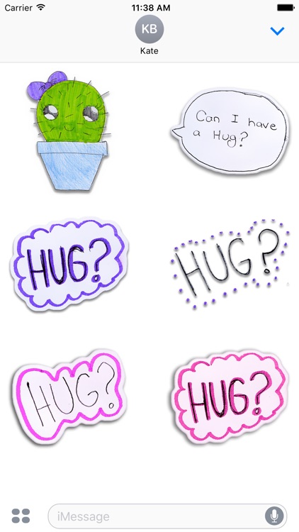 Kawaii! Cactus Stickers