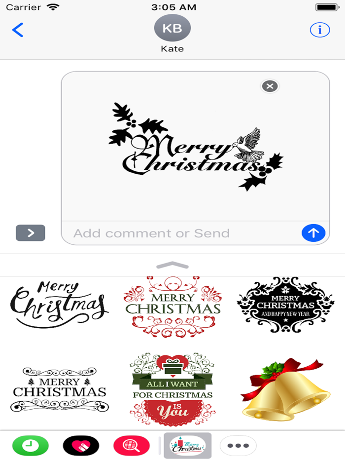 A Christmas  Stickers