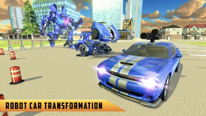Police Robot Car - Horse games screenshot 3