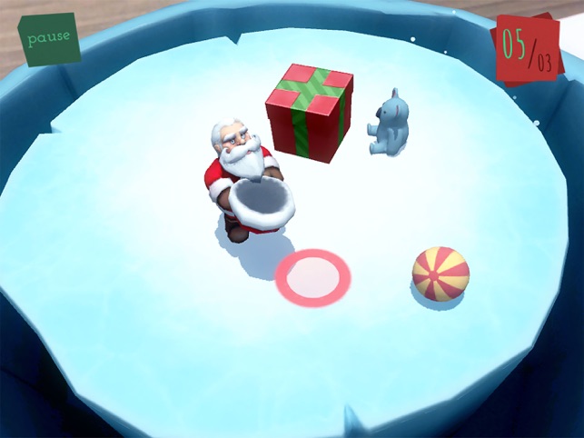 Bag It, Santa! AR, game for IOS