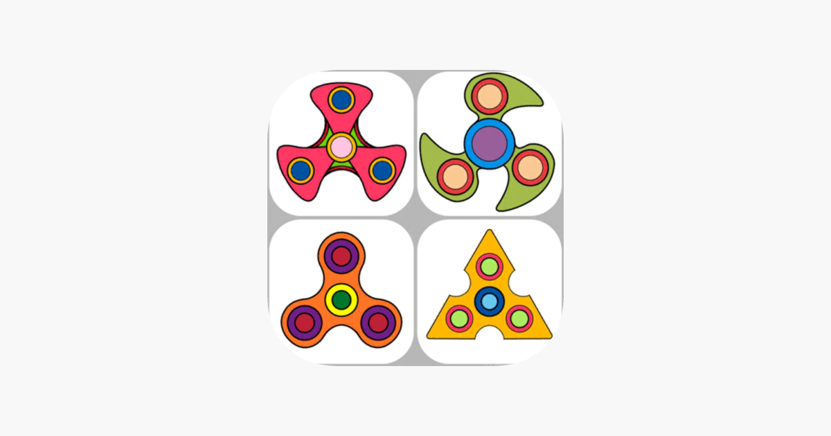 fidget spinner coloring book on the app store