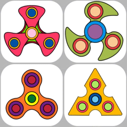 Fidget Spinner Coloriage
