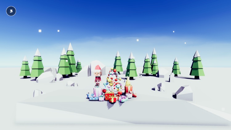 Santa Claus Snowball Fight