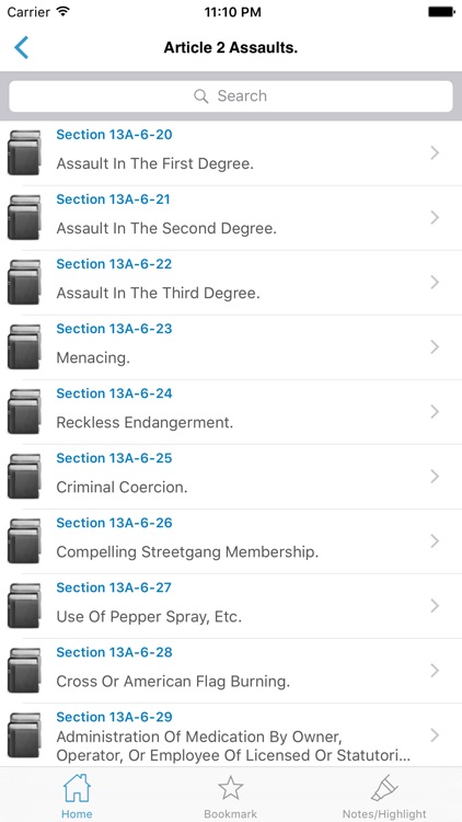 NJ Code Of Criminal Justice screenshot-3