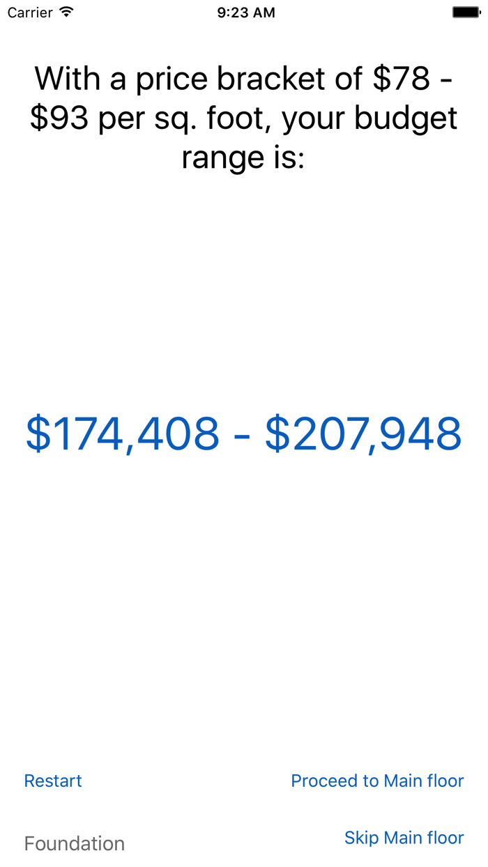 Tiny Home Estimation