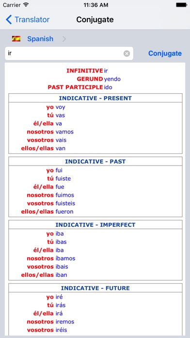 English/Spanish Dictionary screenshot 3