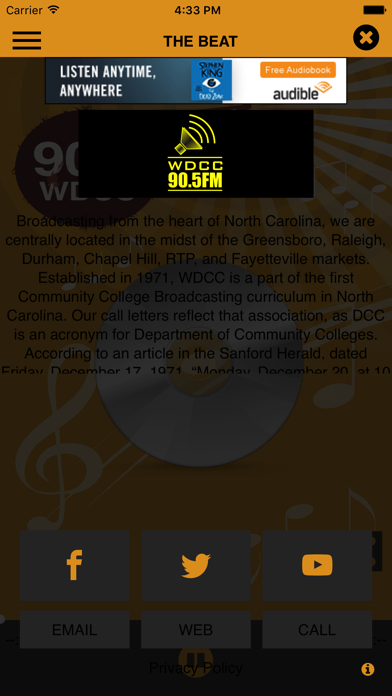 How to cancel & delete WDCC FM Live from iphone & ipad 3