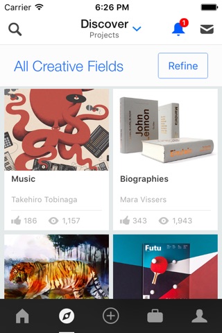 Behance – Creative Portfolios screenshot 2