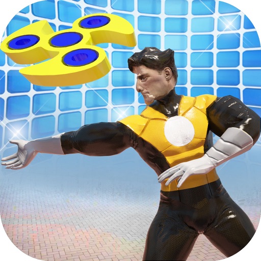 Fidget Spinner Superhero Street Battle - Pro icon
