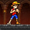 Luffy Fighting Pirate