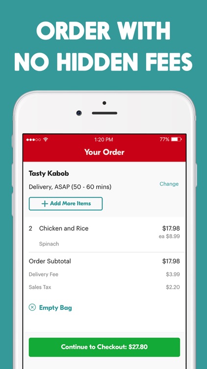 Seamless – Local Food Delivery screenshot-3