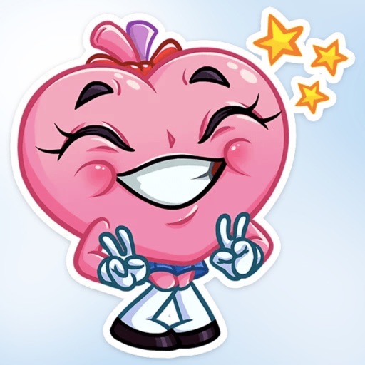Cute Lovely Heart Stickers icon