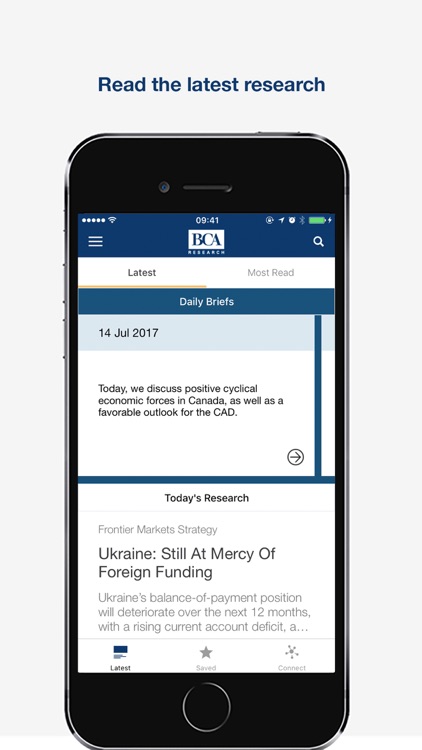 BCA Research for mobile