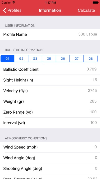 Long Shot (Ballistics Calc)