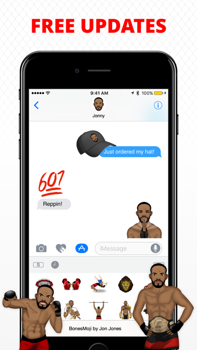 BonesMoji by Jon Jones Screenshot 5