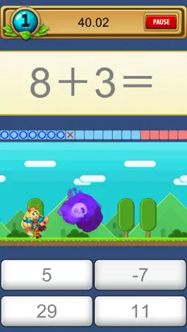 Game screenshot Unitychan's Mental Math Battle hack