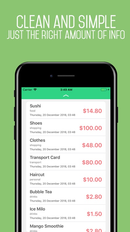 Stasher: Expenses Tracker screenshot-3