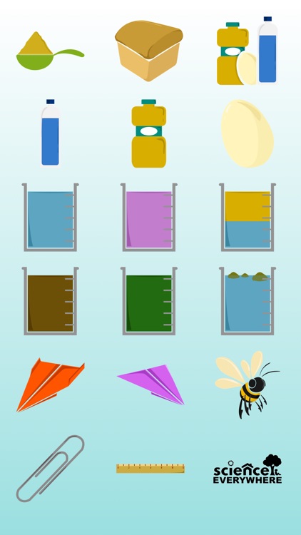Science Everywhere Stickers