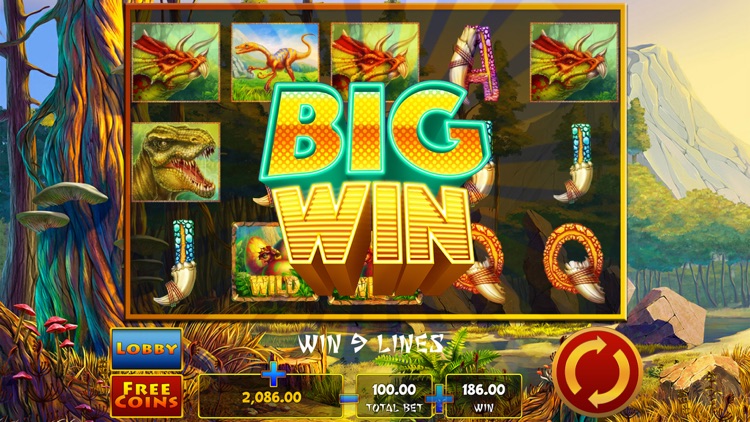Dino Casino 777 - Slots Machine Jackpot Gems Spin screenshot-3