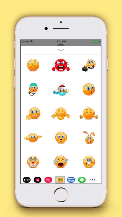 Facemoji - Cute Emoji Stickers screenshot 2