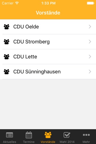 CDU Oelde screenshot 3