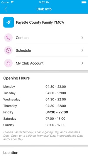 Fayette County Family YMCA App(圖2)-速報App