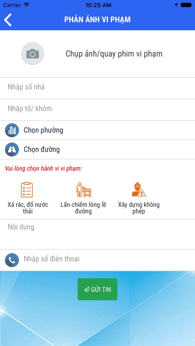 Vi Phạm Trật Tự Hóc Môn screenshot 2