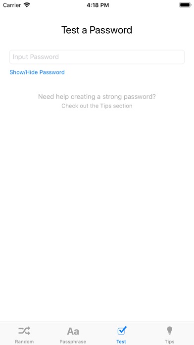 Secure Password Creator screenshot 3