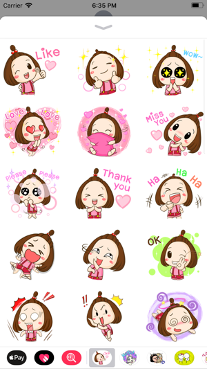 Nana - Little Girl Sticker(圖2)-速報App